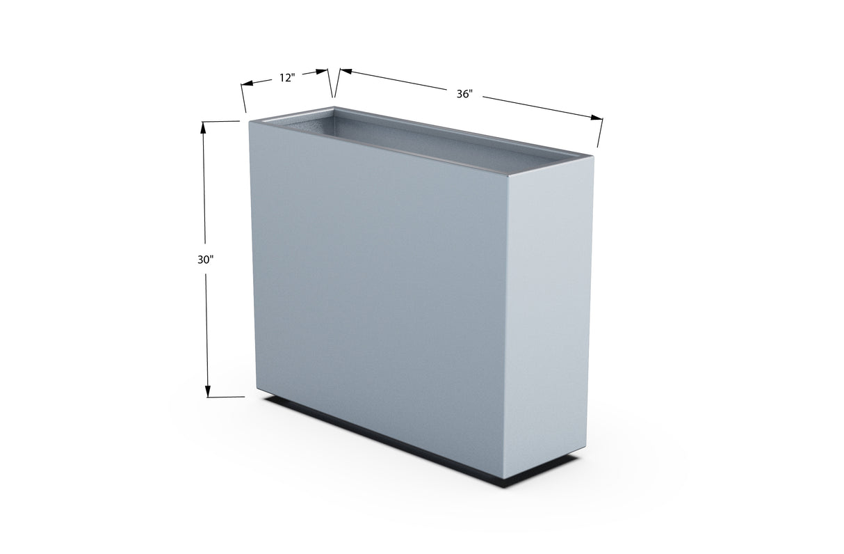 30% OFF Aluminum Rectangular Planter – 59.5" x 24" x 30"
