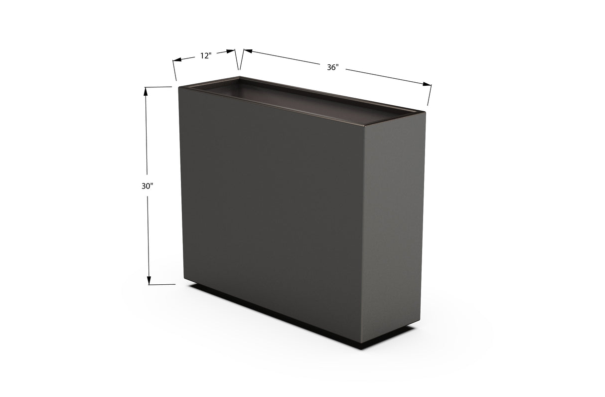 30% OFF Aluminum Rectangular Planter – 59.5" x 24" x 30"