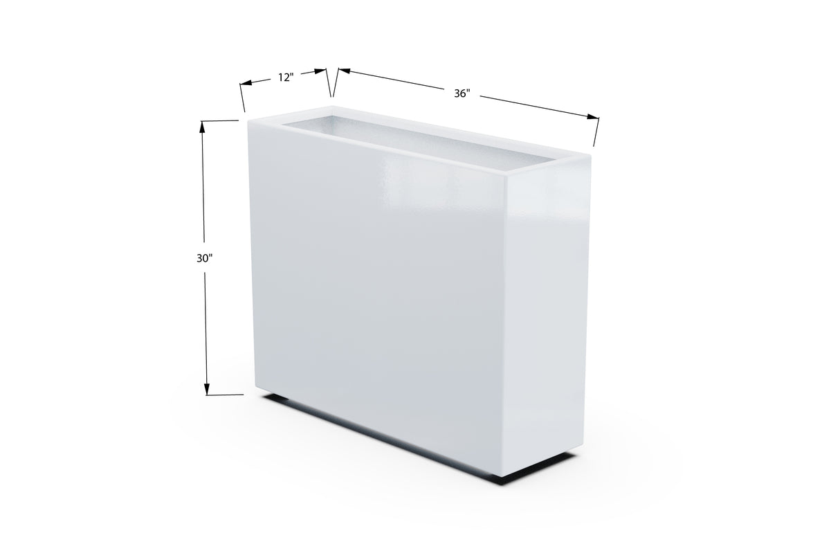 30% OFF Aluminum Rectangular Planter – 59.5" x 24" x 30"