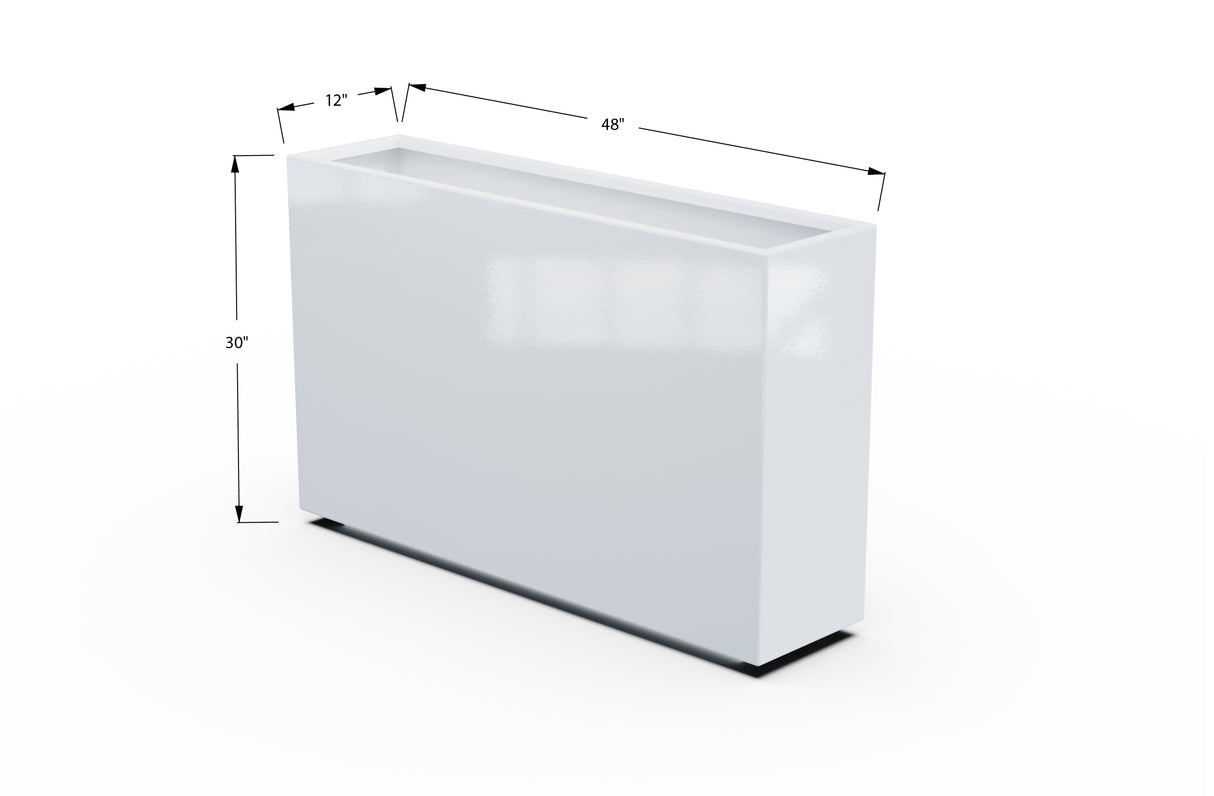 30% OFF Aluminum Rectangular Planter – 59.5" x 24" x 30"