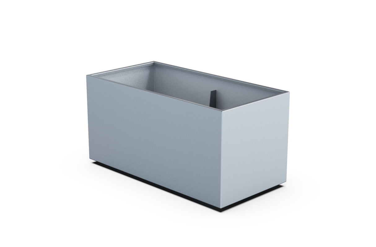Aluminum Rectangular Outdoor or Indoor Planters - Plantercraft