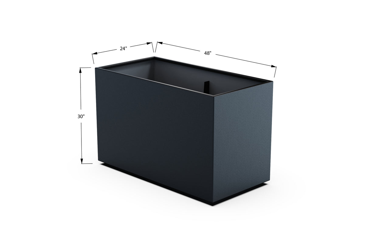 30% OFF Aluminum Rectangular Planter – 59.5" x 24" x 30"