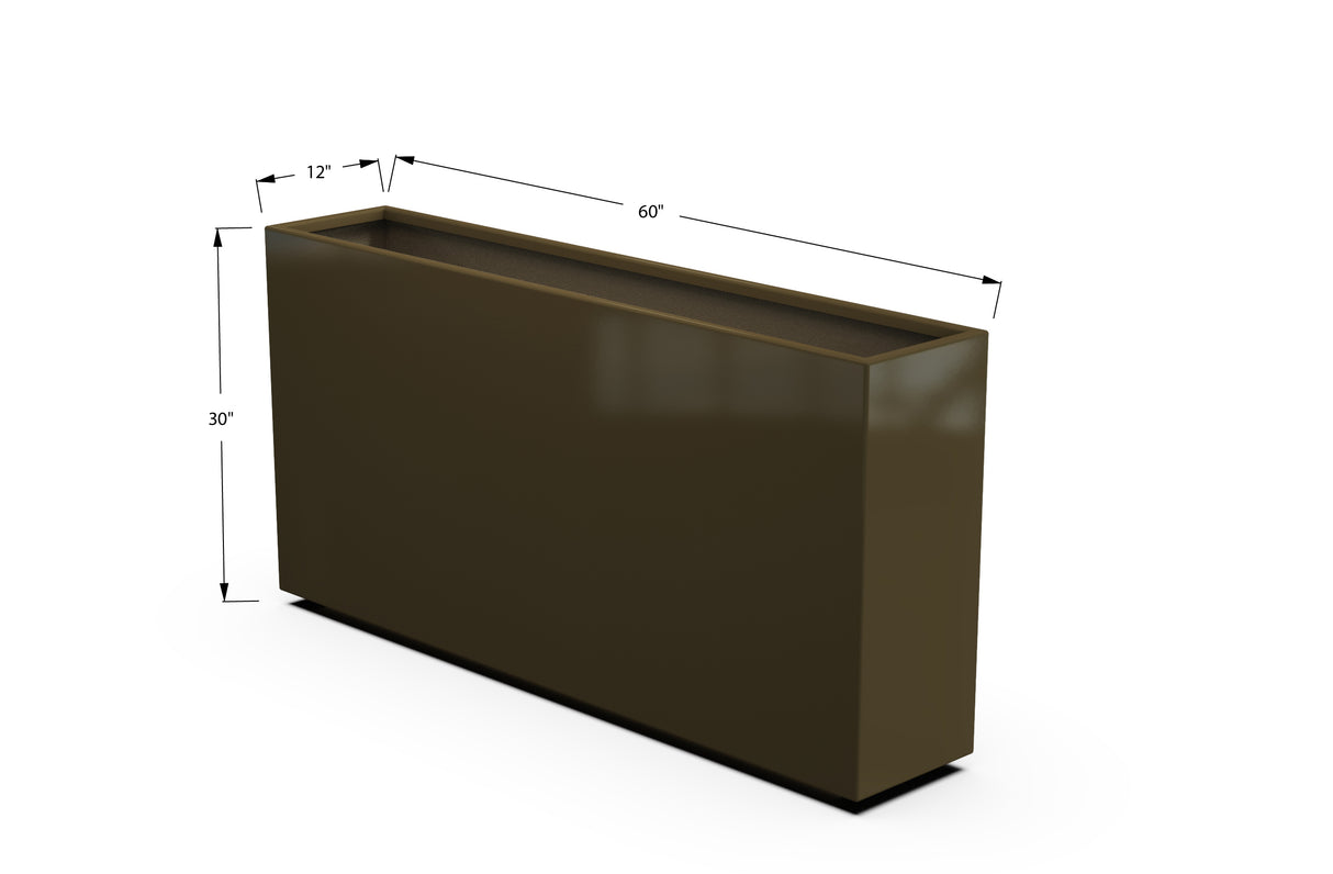 30% OFF Aluminum Rectangular Planter – 59.5" x 24" x 30"