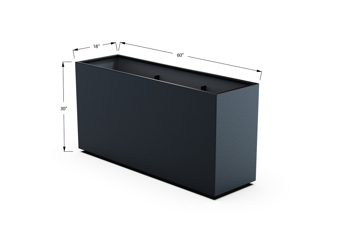30% OFF Aluminum Rectangular Planter – 59.5" x 24" x 30"
