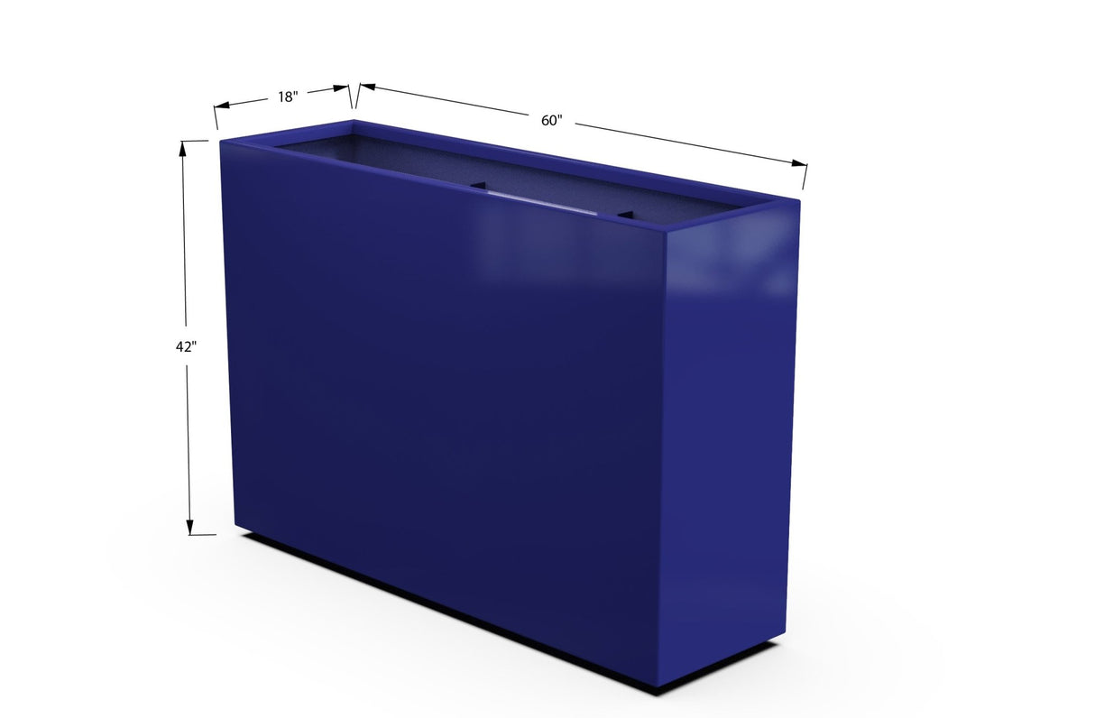 Aluminum Rectangular Planter - Plantercraft