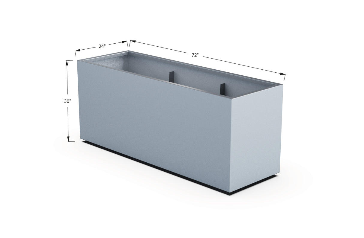 30% OFF Aluminum Rectangular Planter – 59.5" x 24" x 30"