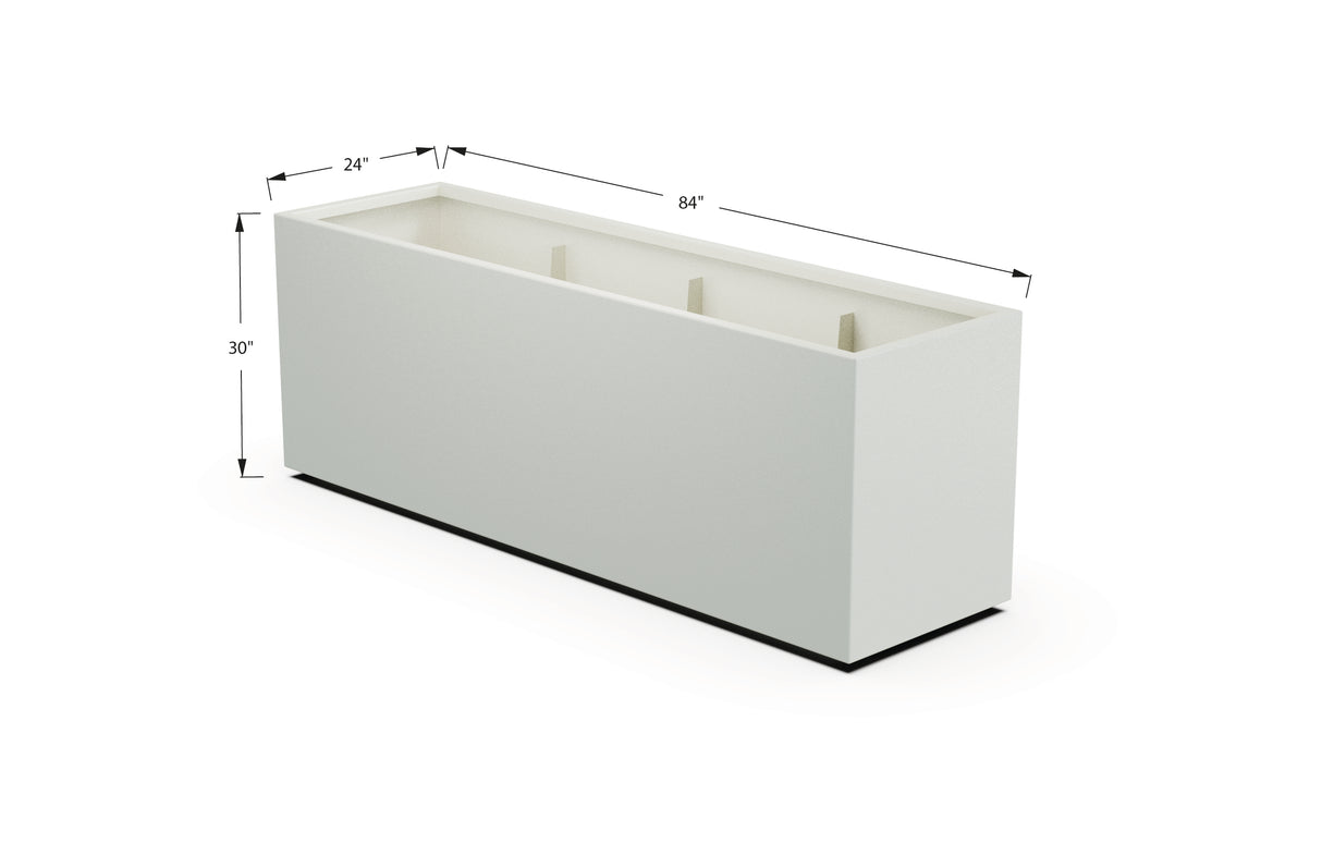30% OFF Aluminum Rectangular Planter – 59.5" x 24" x 30"