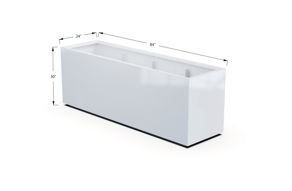 30% OFF Aluminum Rectangular Planter – 59.5" x 24" x 30"