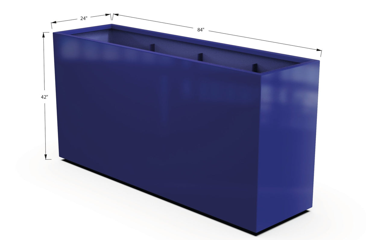 Aluminum Rectangular Planter - Plantercraft