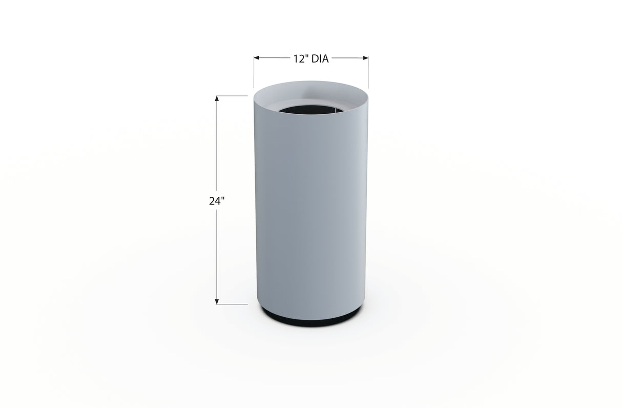 Aluminum Round Planter – 12" to 20" DIA