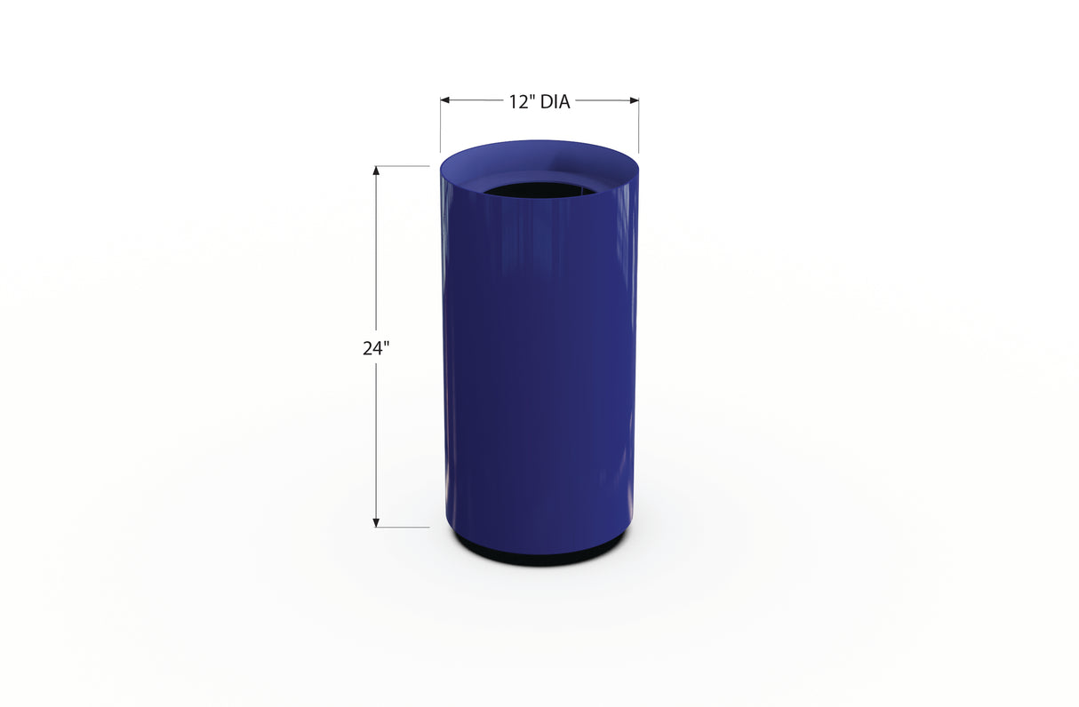 Aluminum Round Planter – 12" to 20" DIA