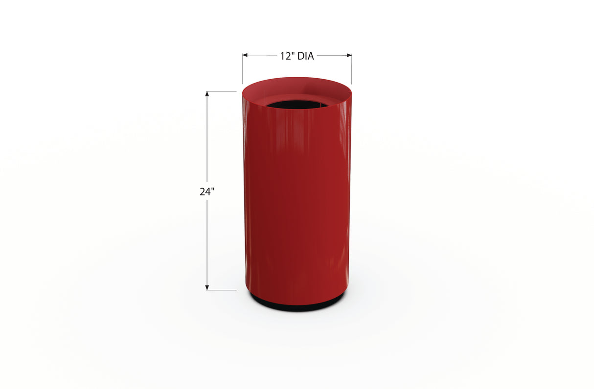 Aluminum Round Planter – 12" to 20" DIA