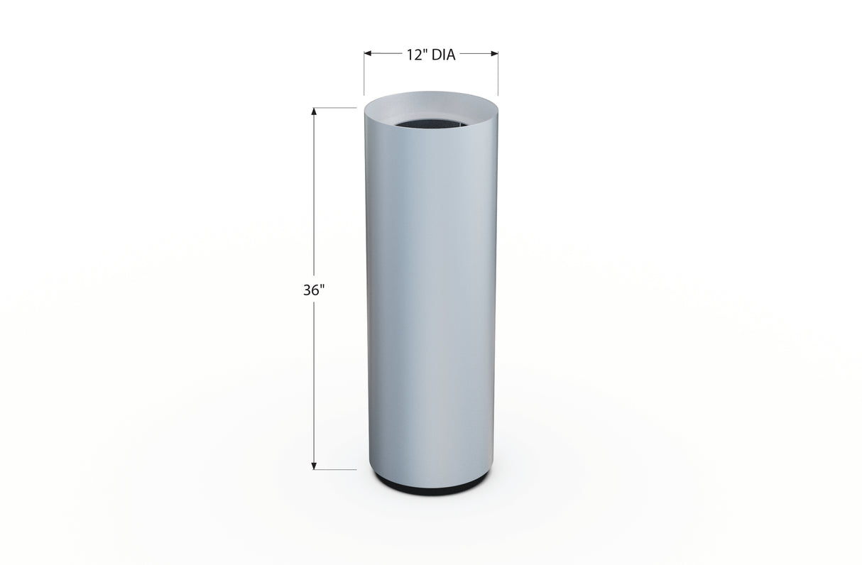 Aluminum Round Planter – 12" to 20" DIA