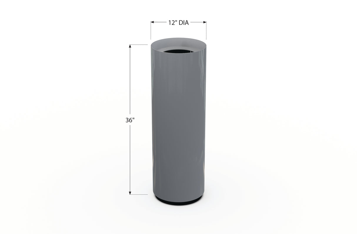Aluminum Round Planter – 12" to 20" DIA
