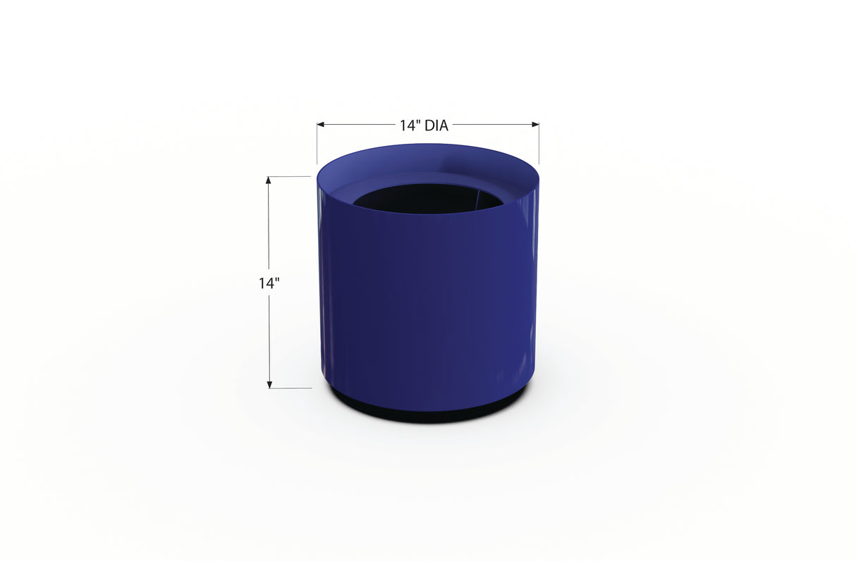 Aluminum Round Planter – 12" to 20" DIA