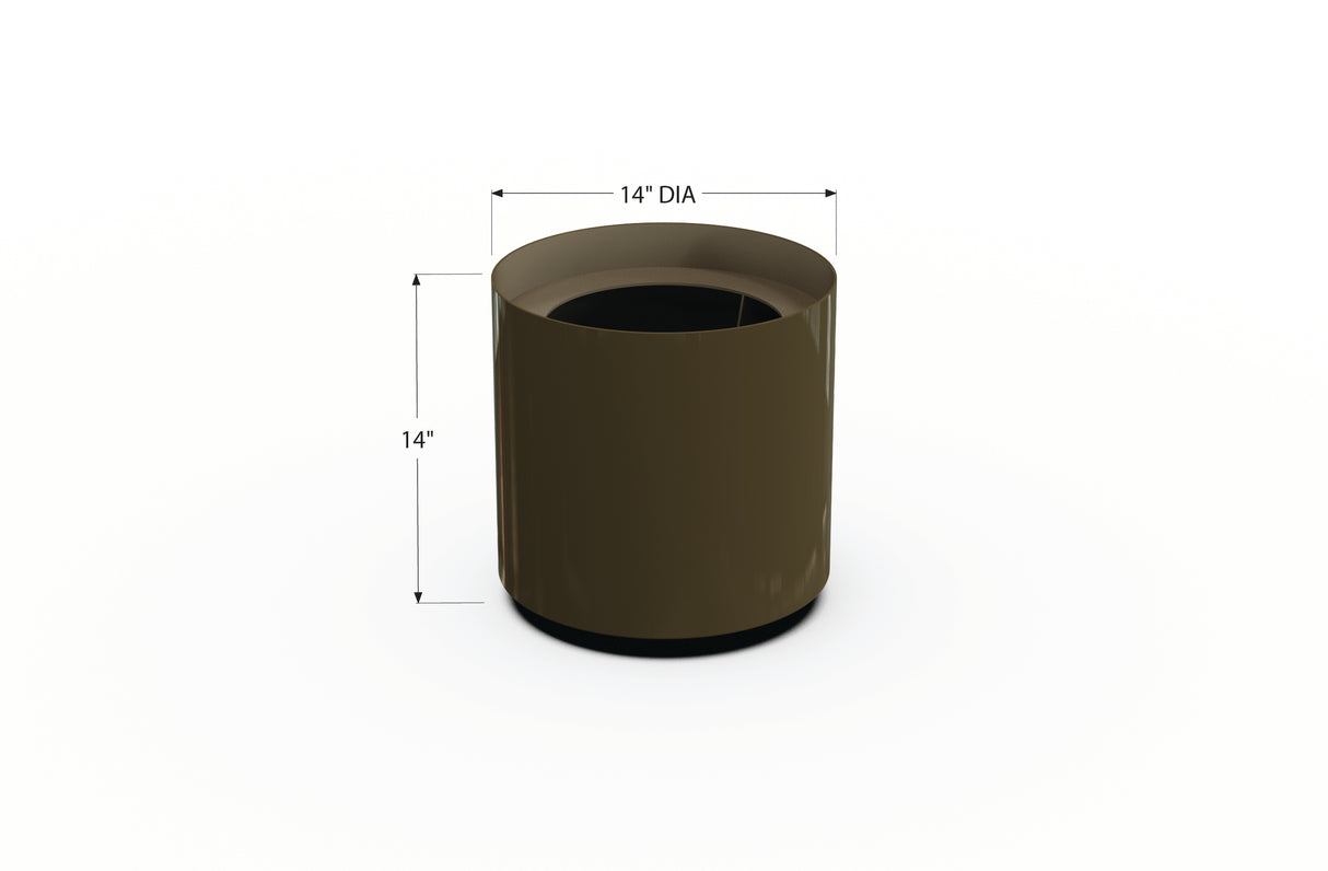 Aluminum Round Planter – 12" to 20" DIA