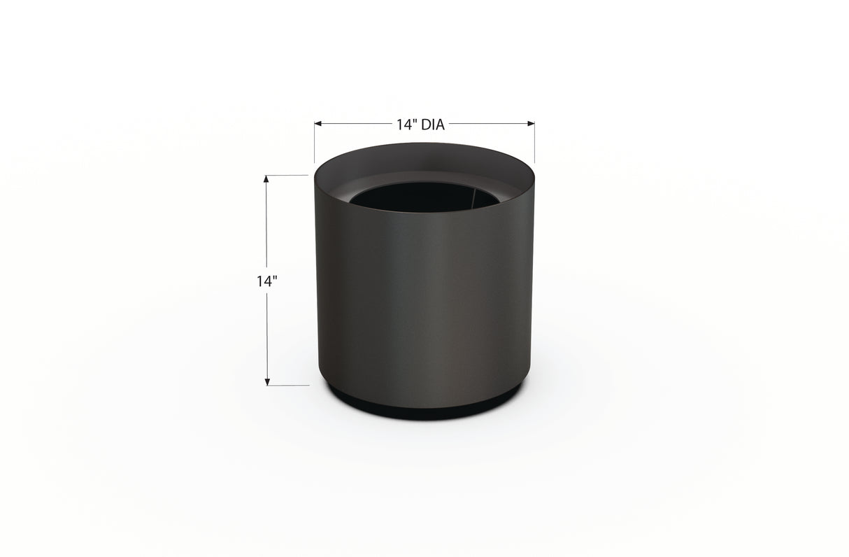 Aluminum Round Planter – 12" to 20" DIA