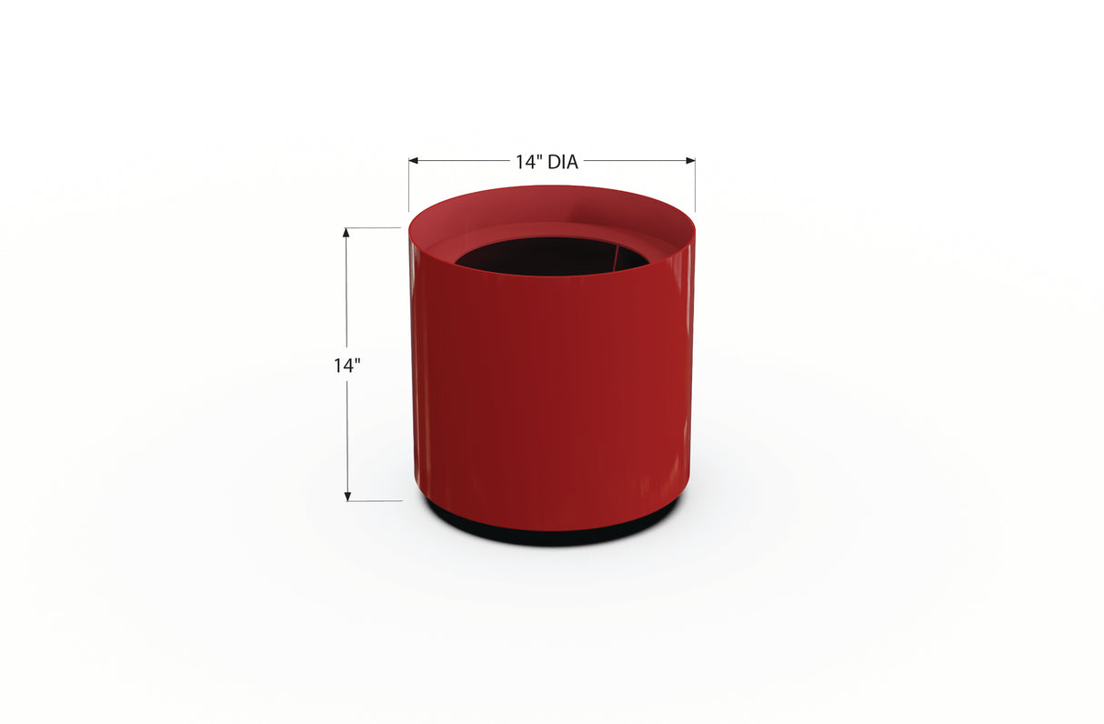 Aluminum Round Planter – 12" to 20" DIA