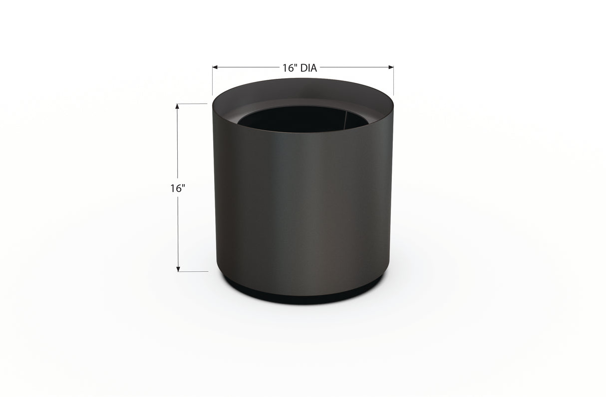 Aluminum Round Planter – 12" to 20" DIA