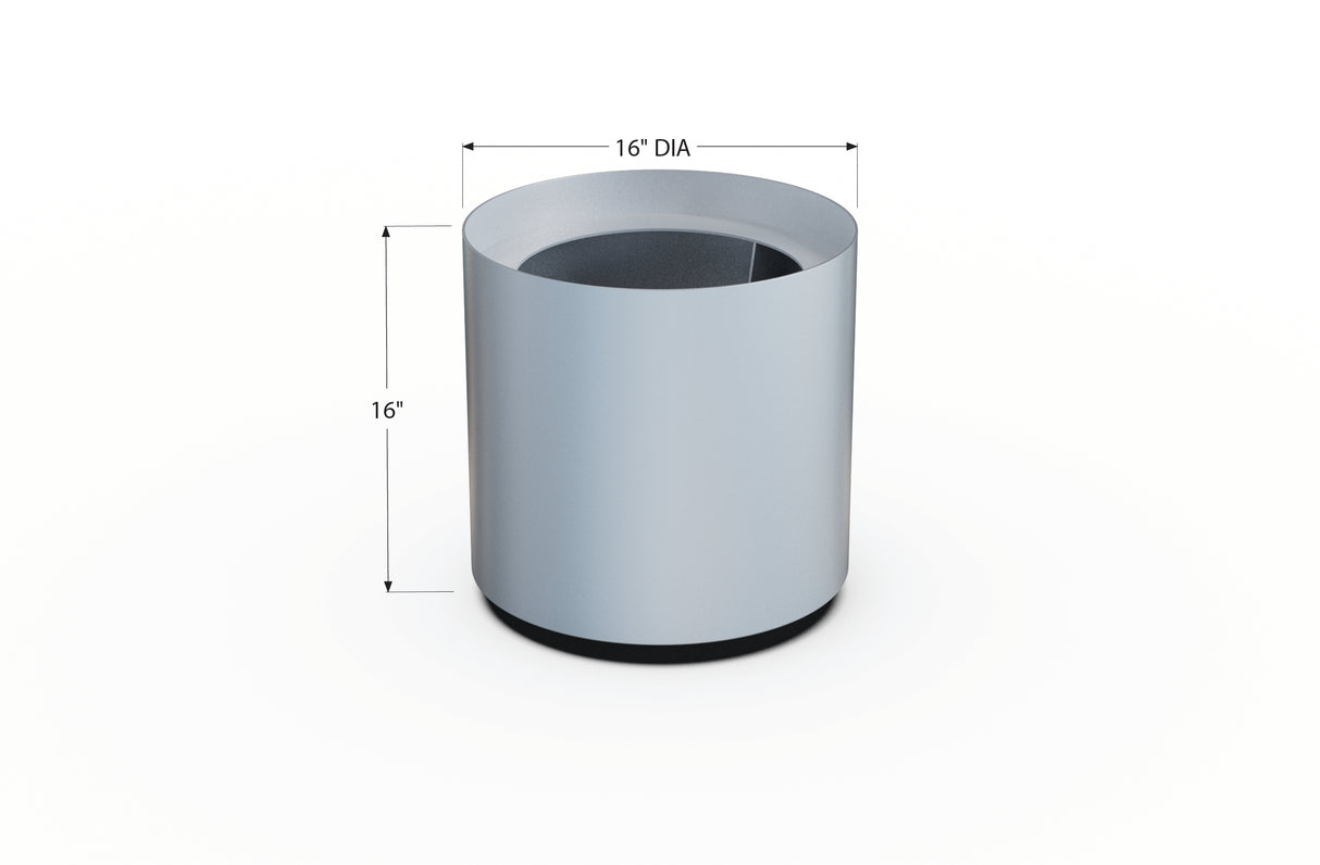 Aluminum Round Planter – 12" to 20" DIA