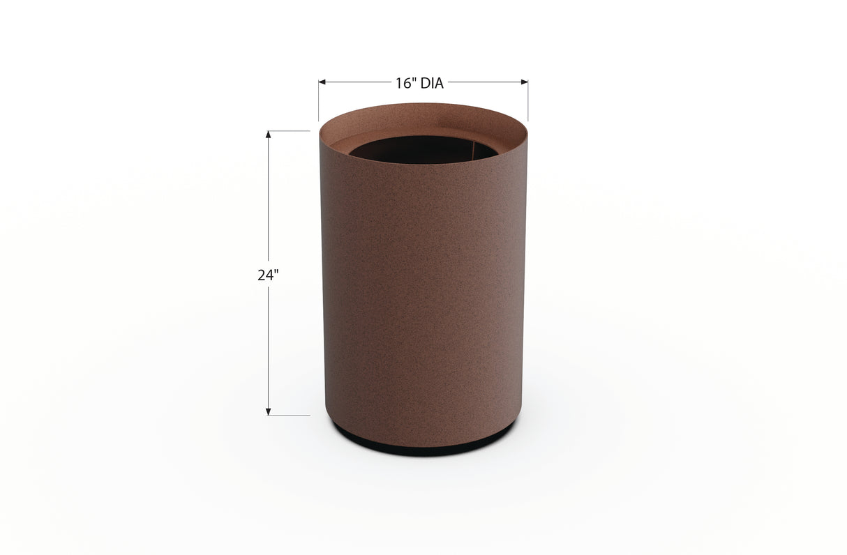 Aluminum Round Planter – 12" to 20" DIA