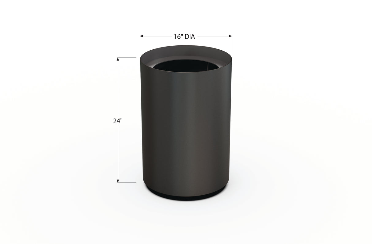 Aluminum Round Planter – 12" to 20" DIA