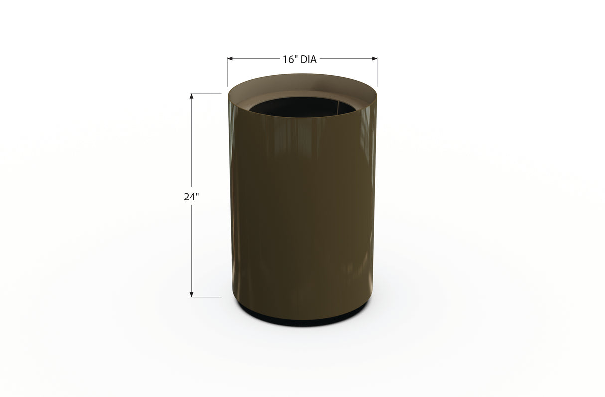 Aluminum Round Planter – 12" to 20" DIA