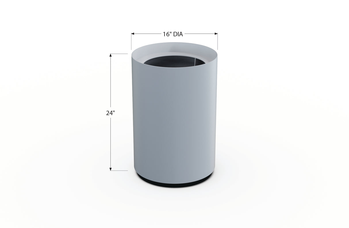 Aluminum Round Planter – 12" to 20" DIA