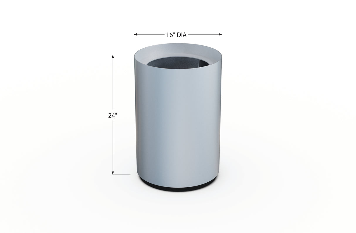 Aluminum Round Planter – 12" to 20" DIA