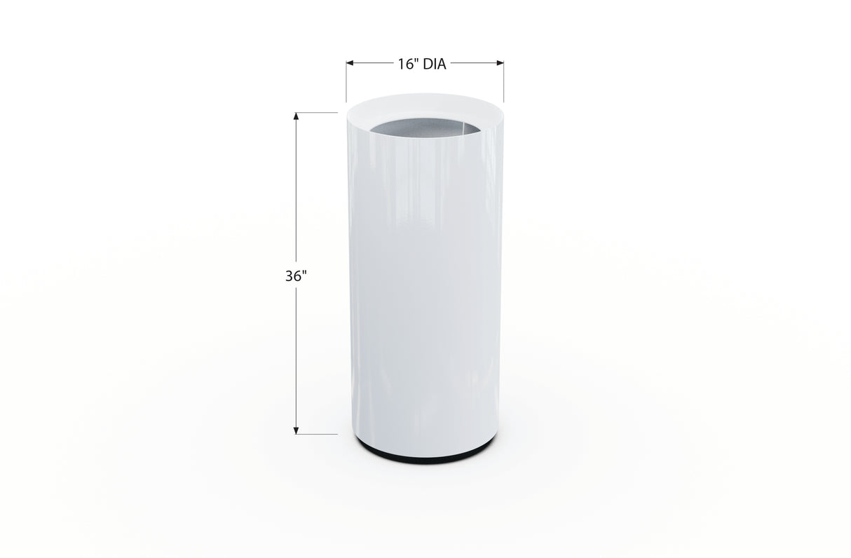 Aluminum Round Planter – 12" to 20" DIA