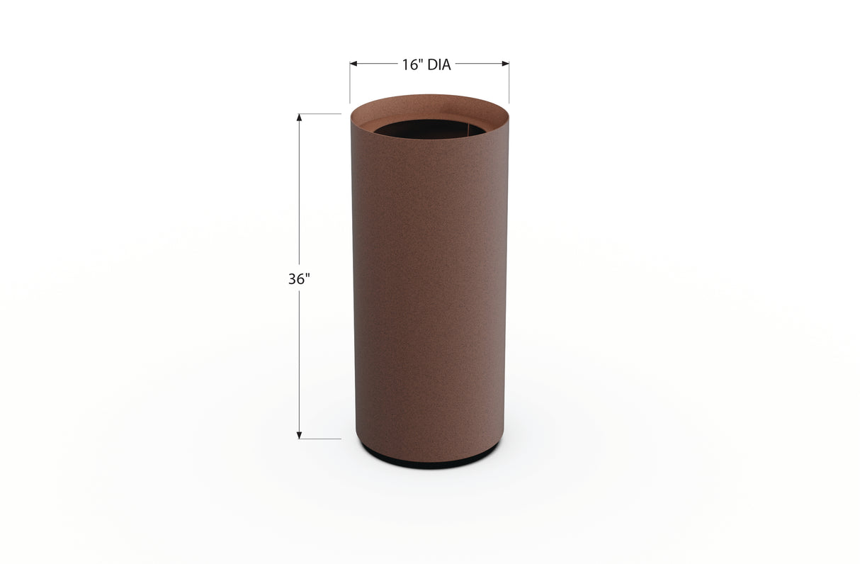 Aluminum Round Planter – 12" to 20" DIA