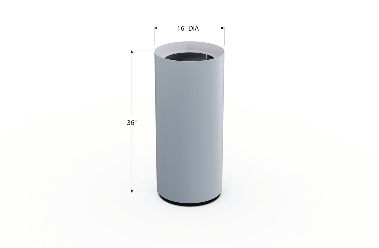 Aluminum Round Planter – 12" to 20" DIA