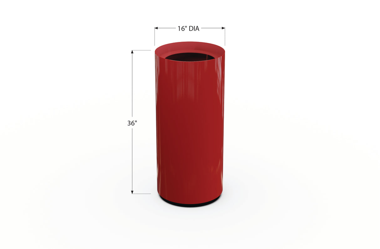 Aluminum Round Planter – 12" to 20" DIA