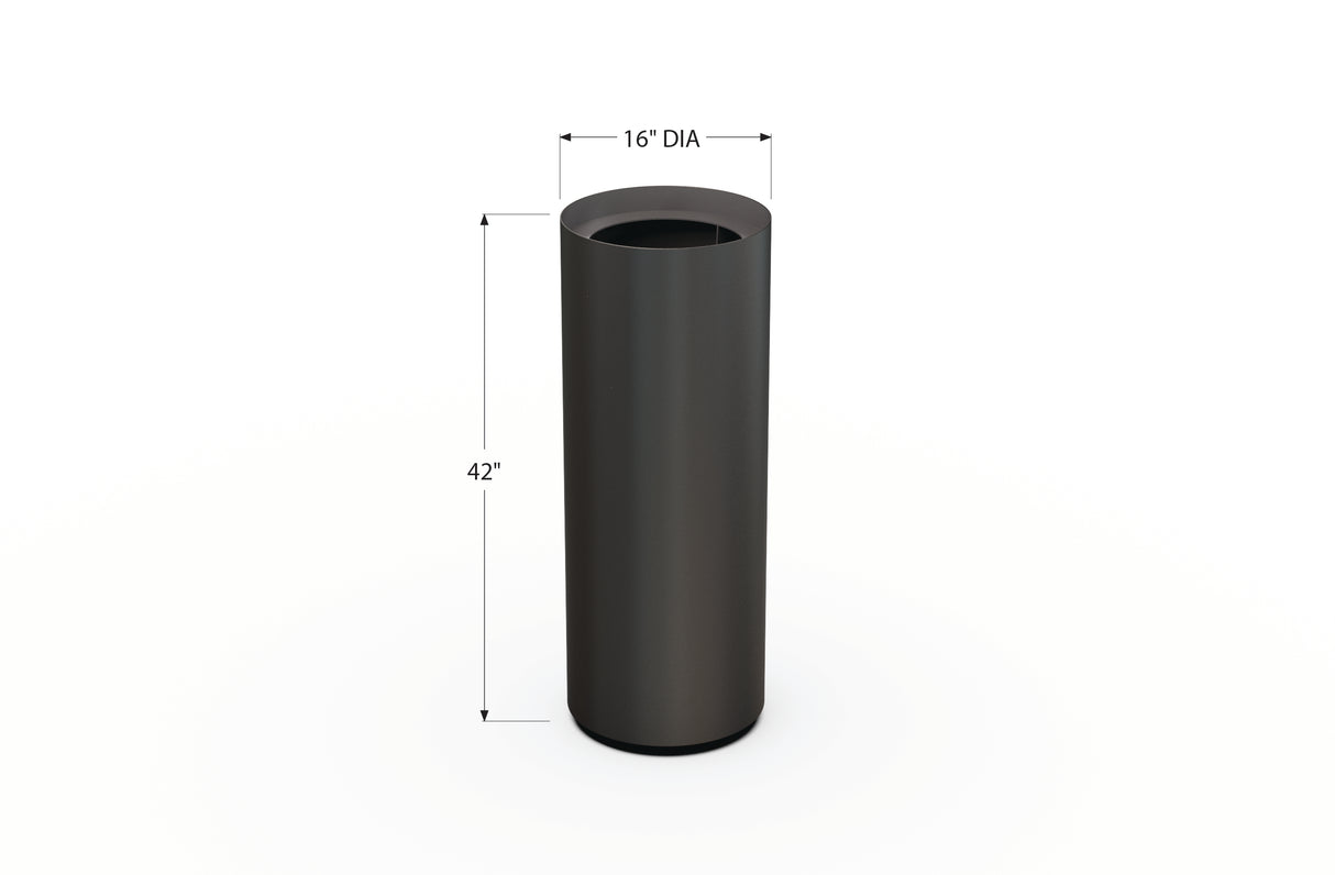 Aluminum Round Planter – 12" to 20" DIA