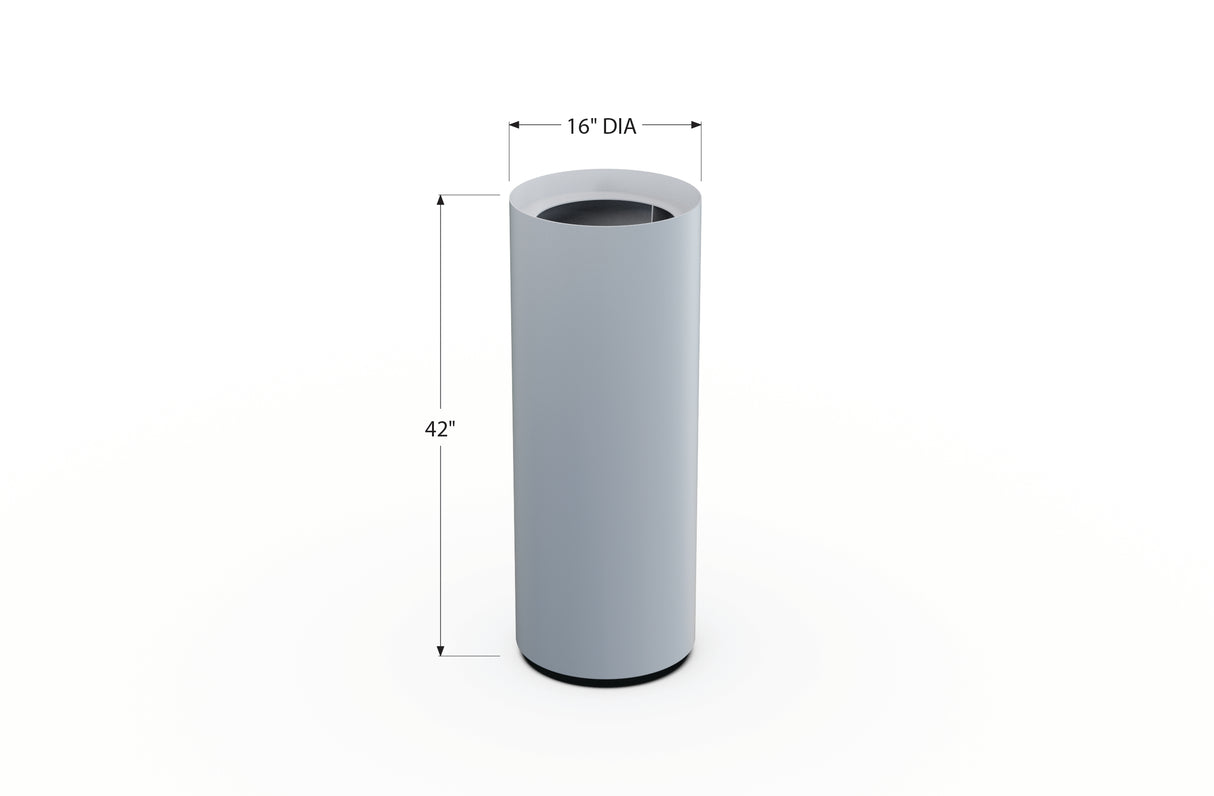 Aluminum Round Planter – 12" to 20" DIA