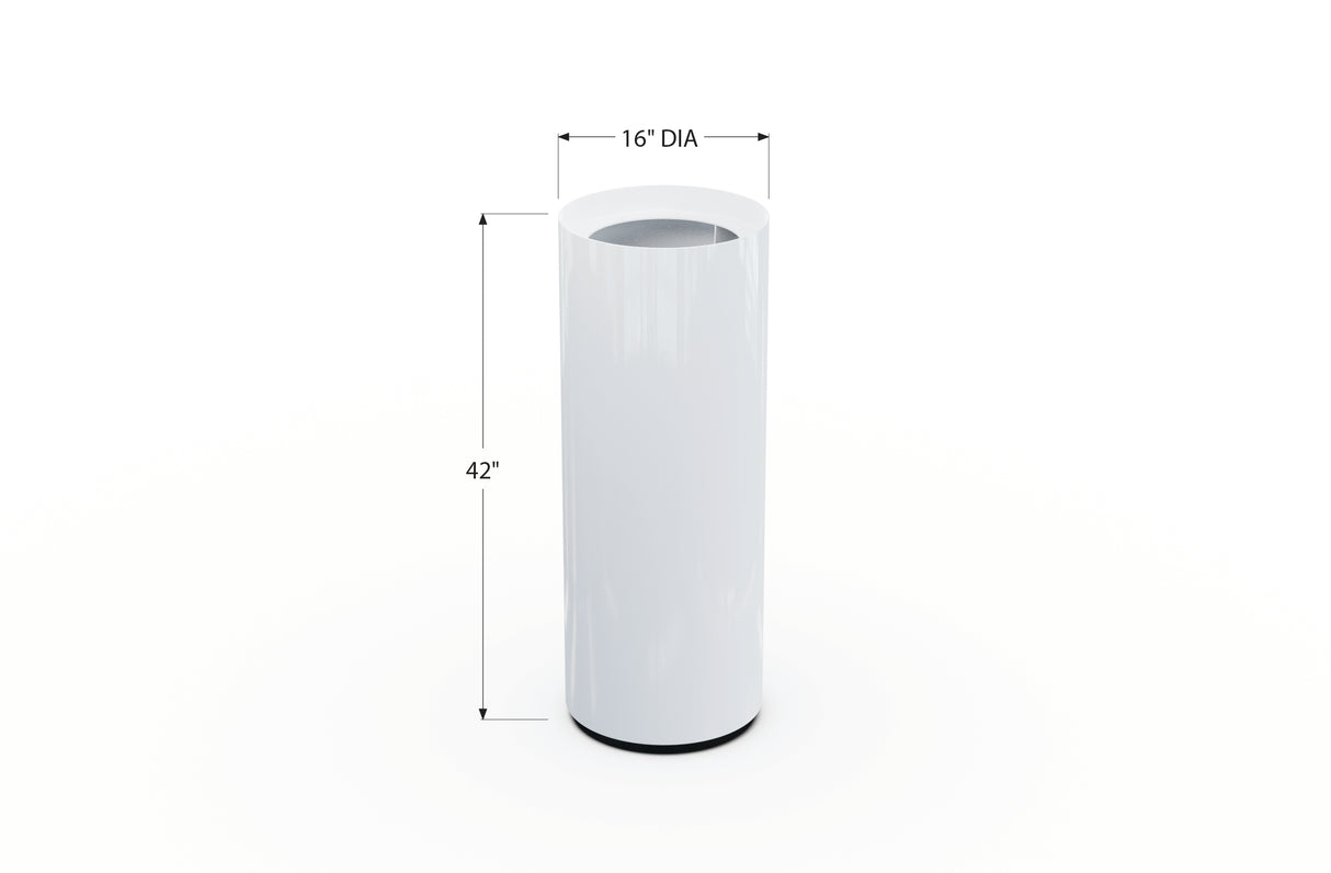 Aluminum Round Planter – 12" to 20" DIA