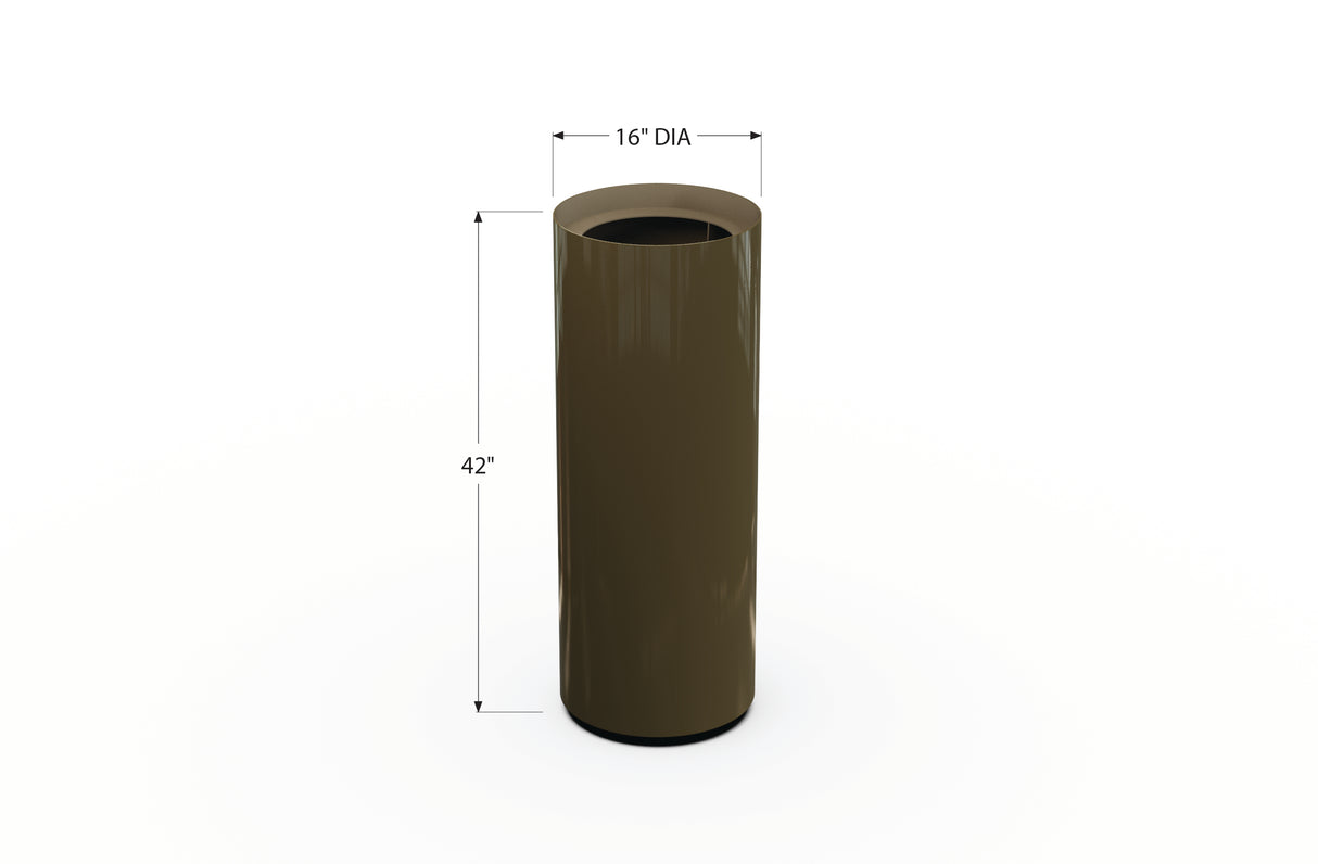 Aluminum Round Planter – 12" to 20" DIA