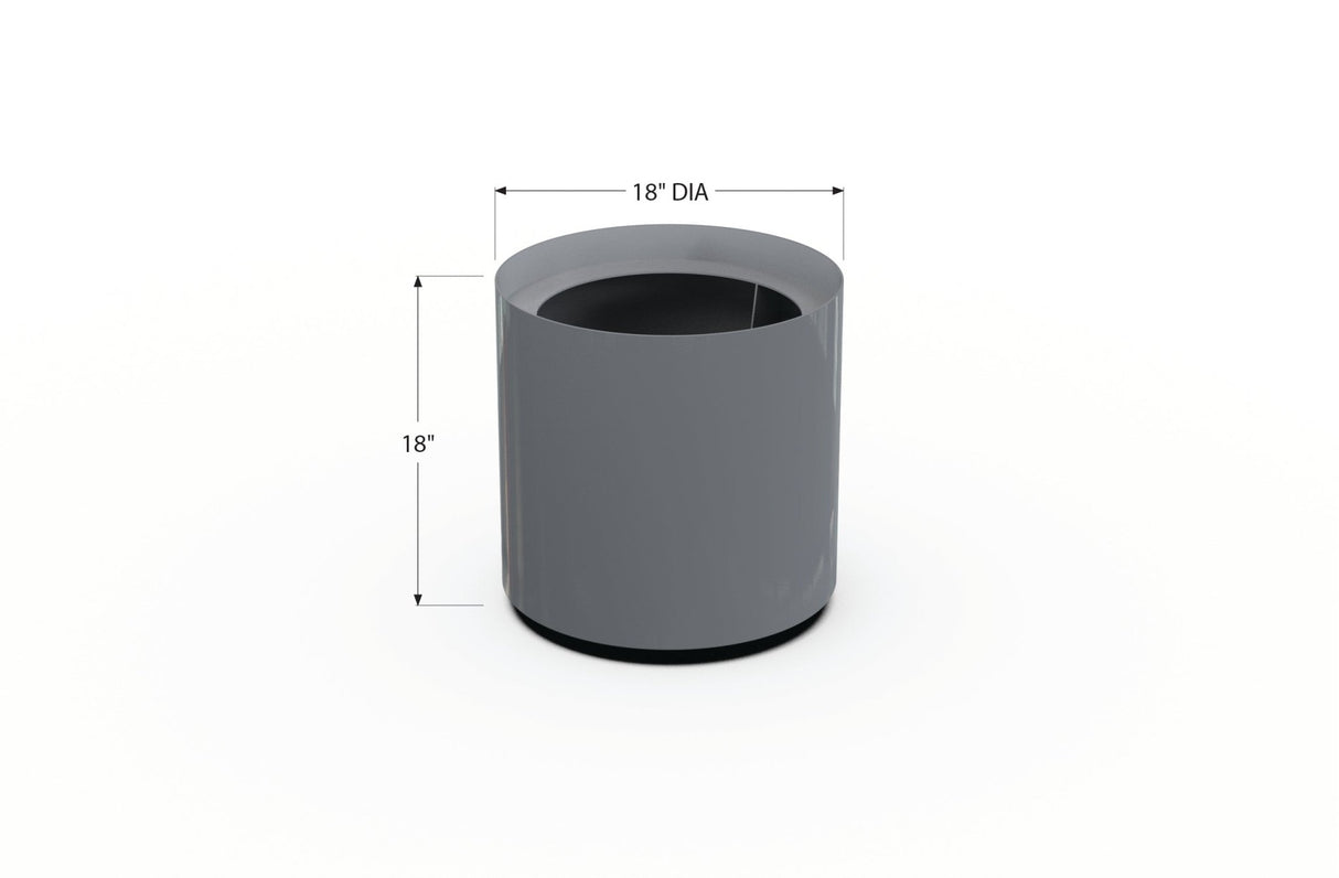 Aluminum Round Planter - Plantercraft
