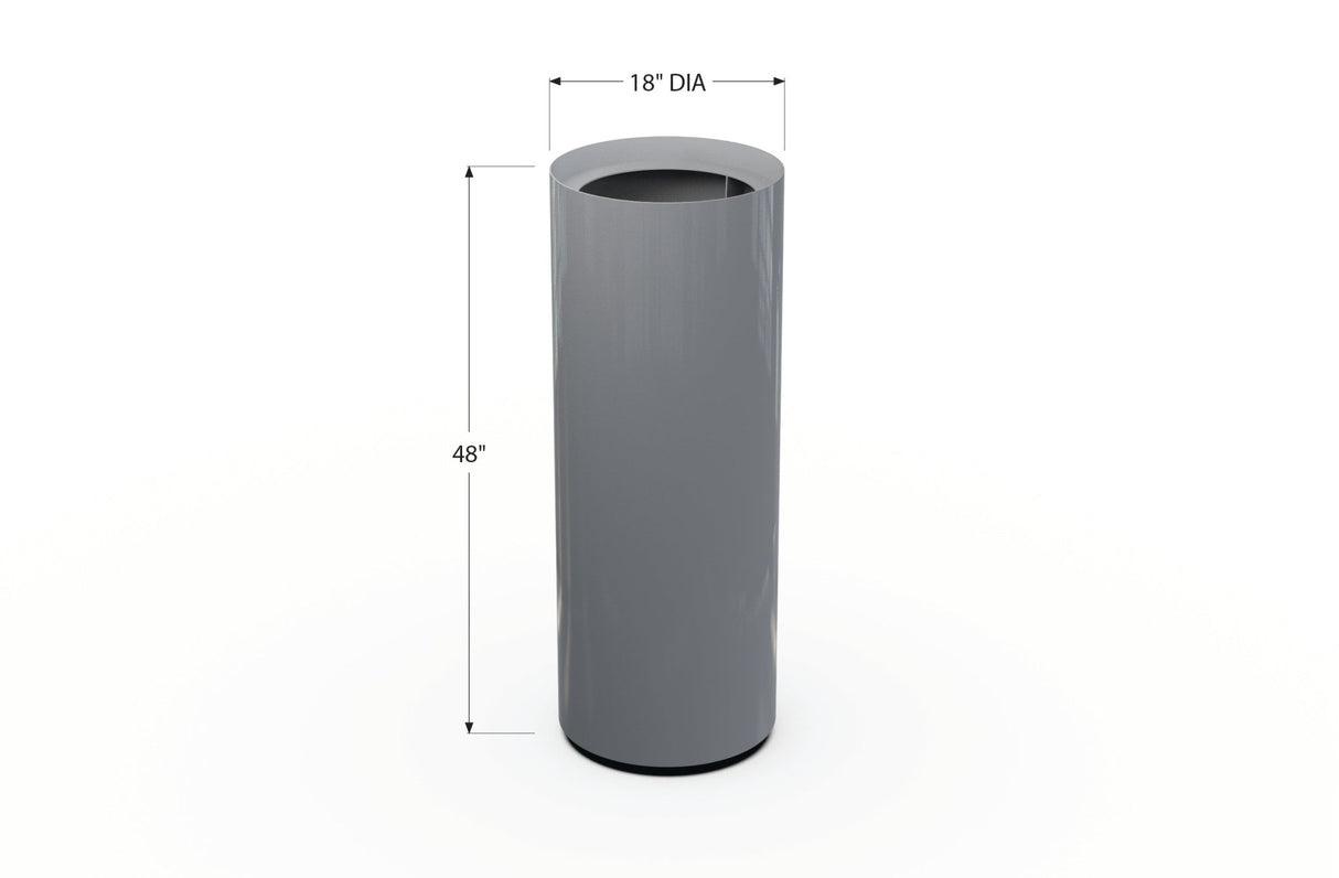 Aluminum Round Planter - Plantercraft