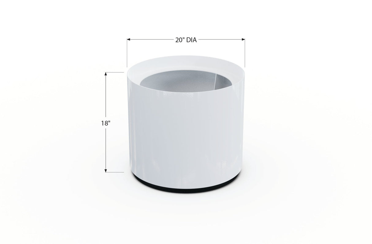 Aluminum Round Planter - Plantercraft