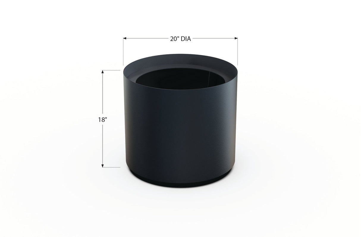 Aluminum Round Planter - Plantercraft