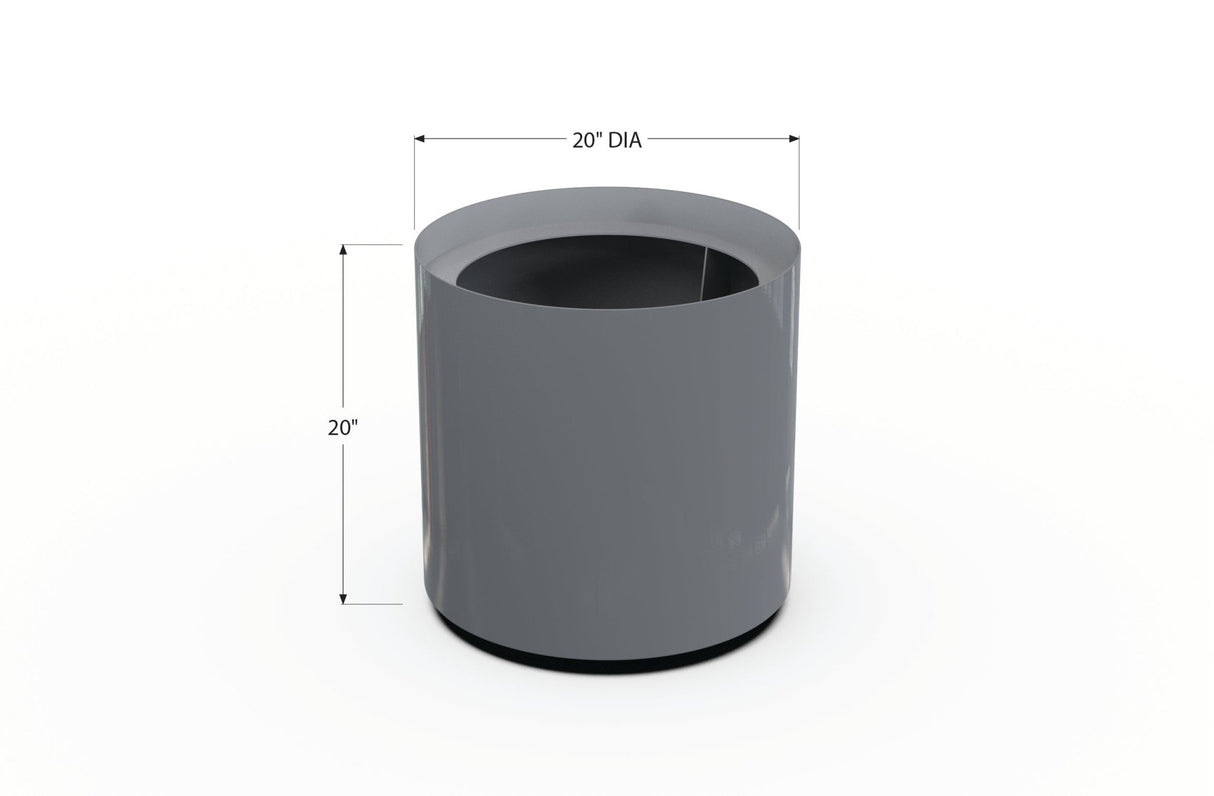 Aluminum Round Planter - Plantercraft
