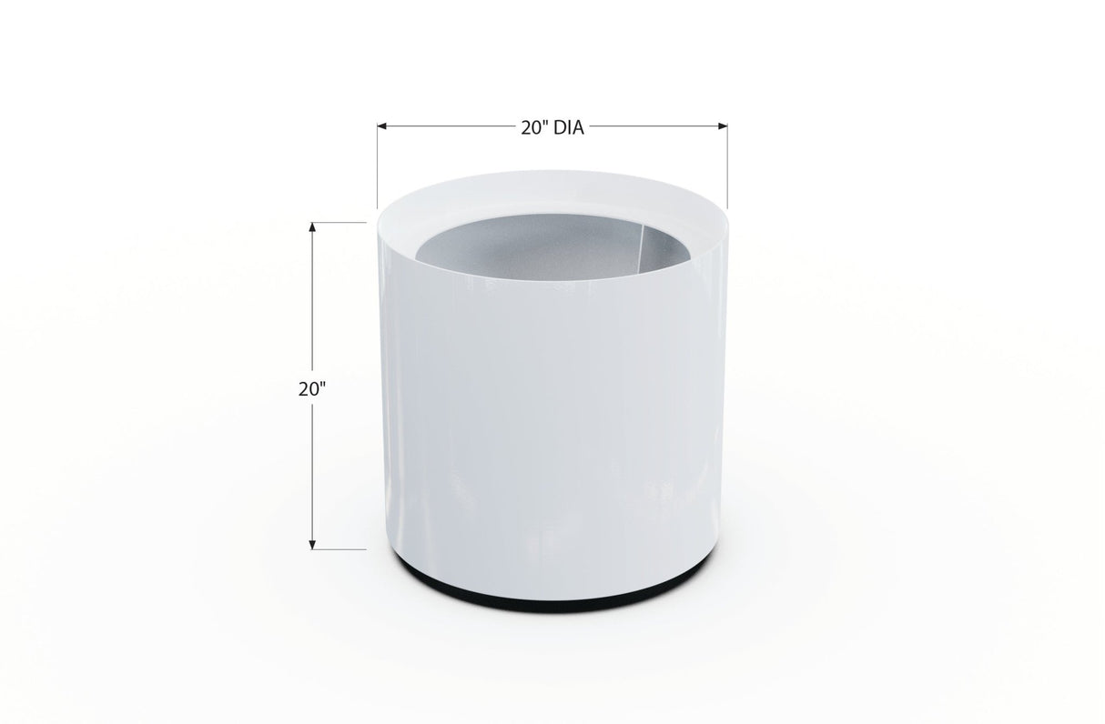 Aluminum Round Planter - Plantercraft