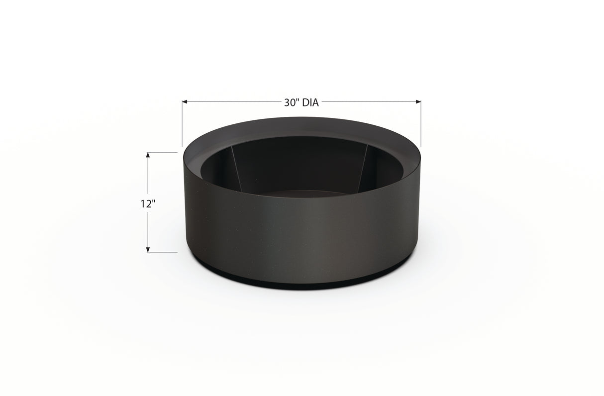 Aluminum Round Planter – 24" to 36" DIA