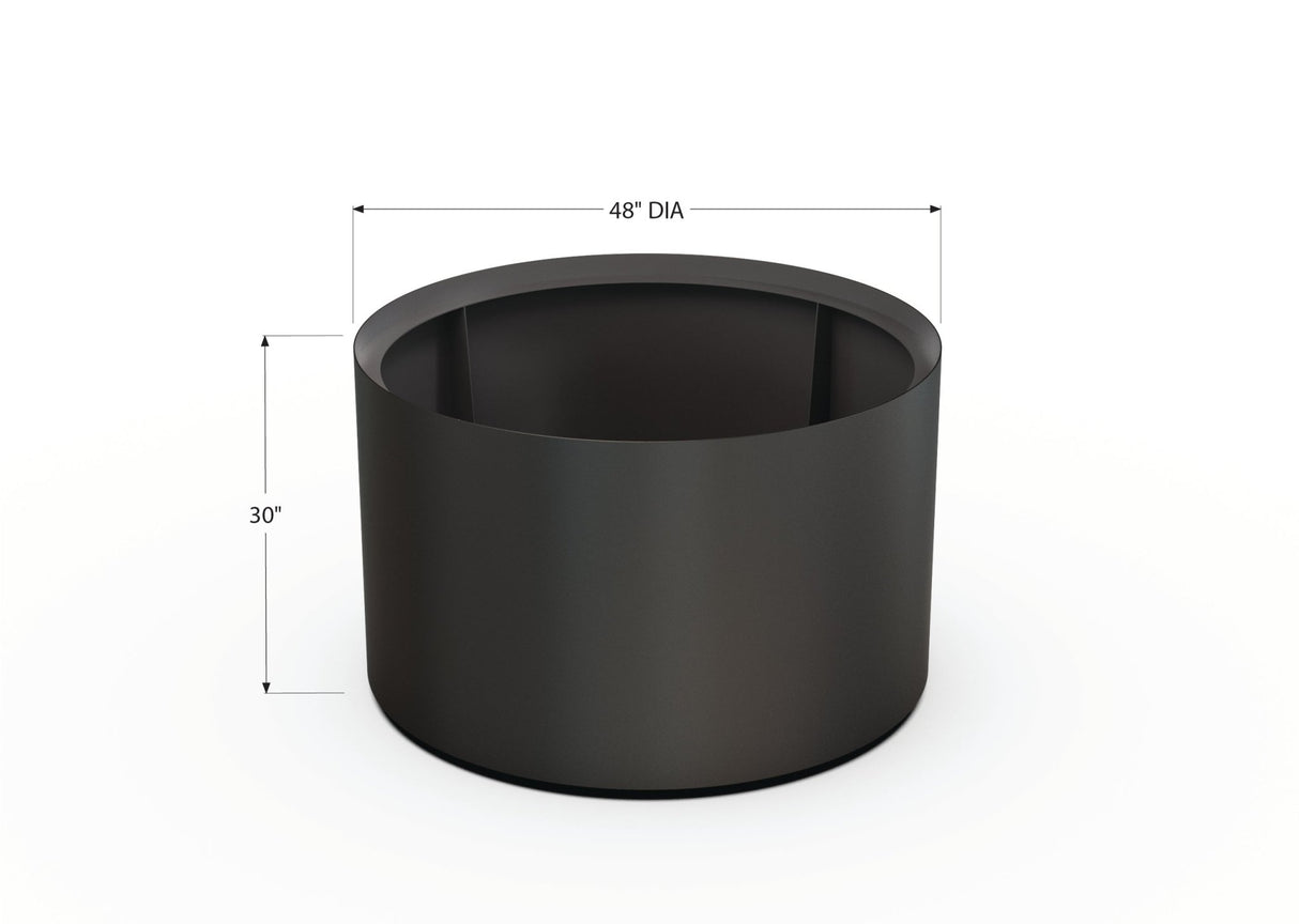 Aluminum Round Planter - Plantercraft