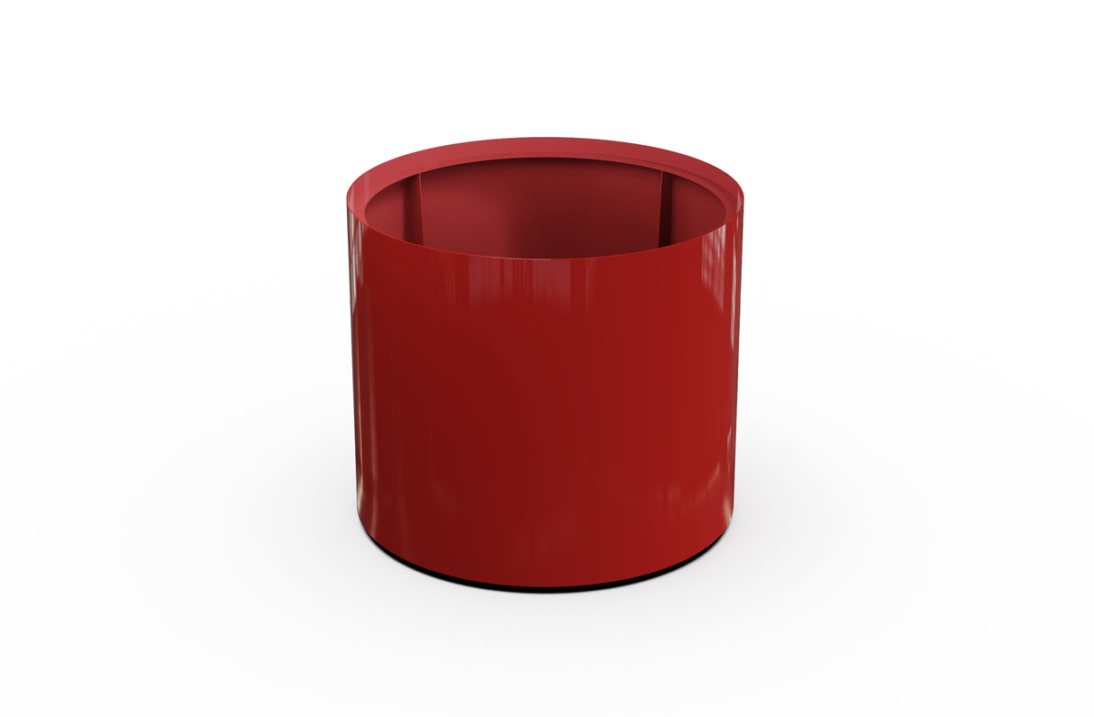 30% OFF Aluminum Round Planter – 48" DIA x 18" H
