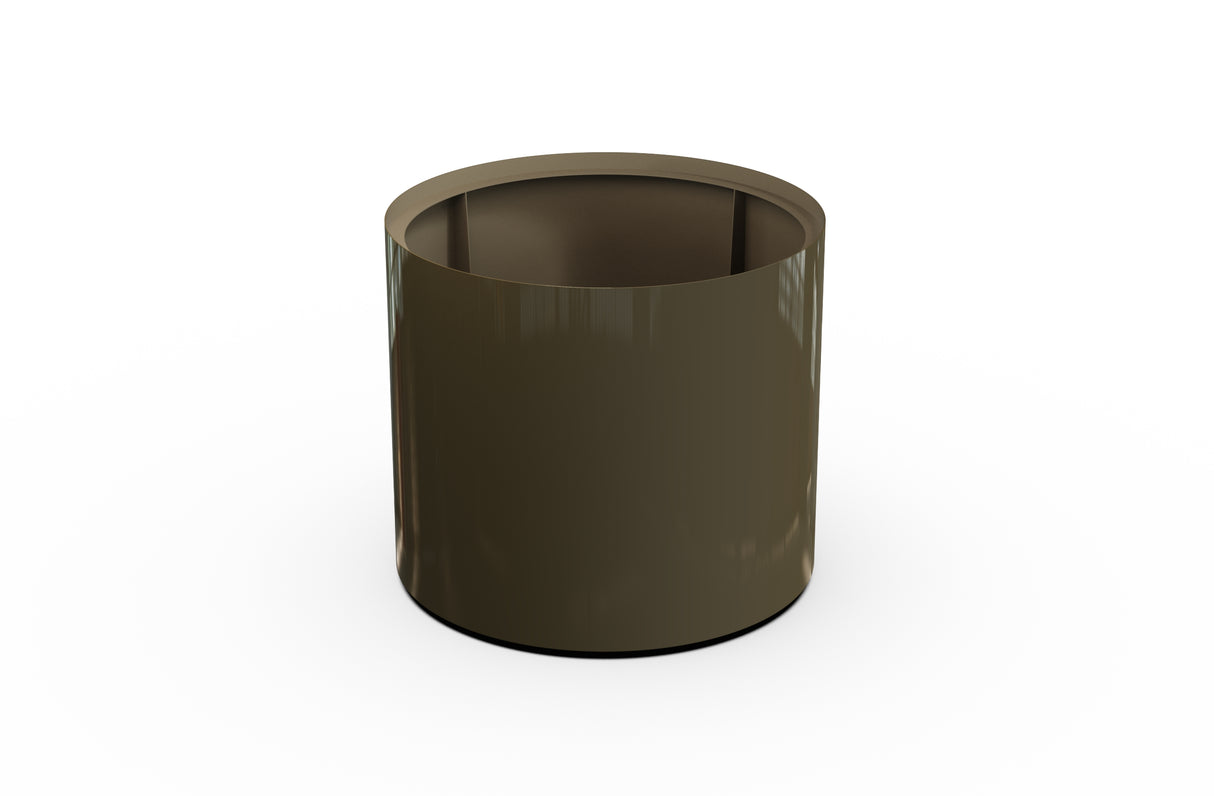 30% OFF Aluminum Round Planter – 48" DIA x 18" H
