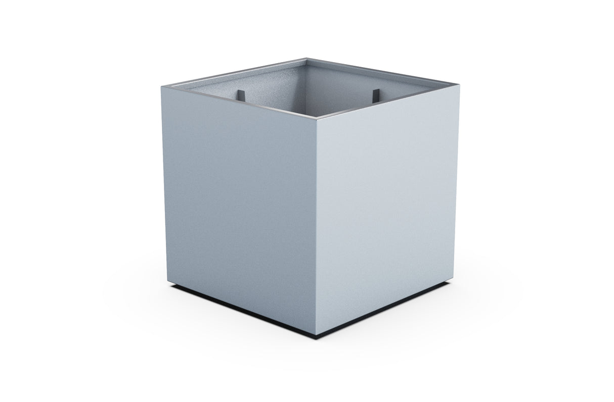 Aluminum Square & Cube Planter – 28" to 48" H