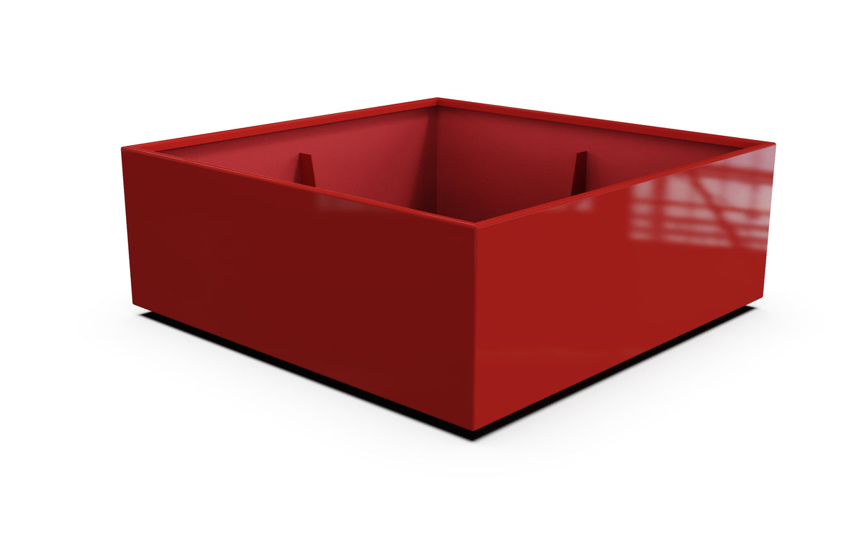 Aluminum Square & Cube Planter – 12" to 24" H