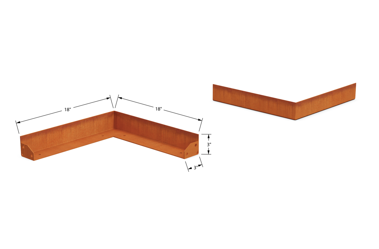 Corten Steel Corner Edging